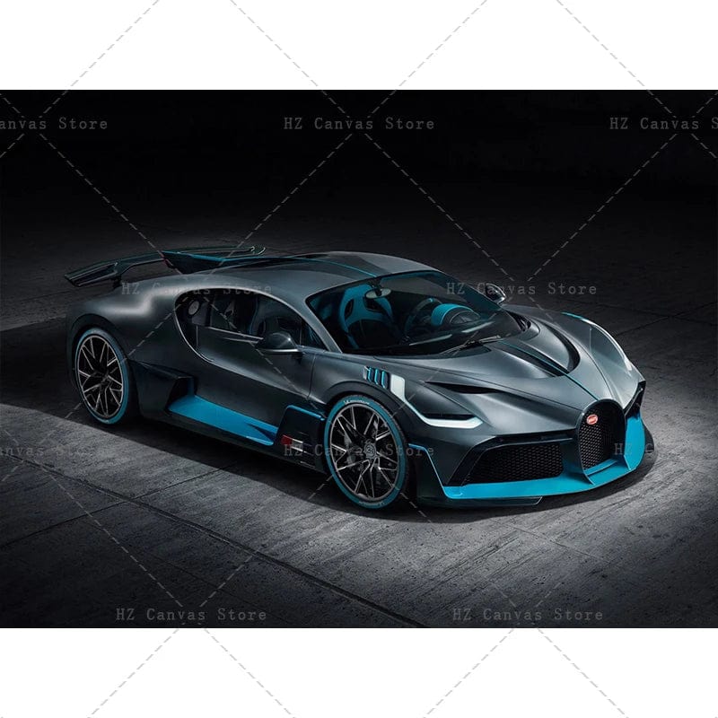 Canvanation 80X120cm / 2 Affiche Voiture De Luxe Bugatti Sport