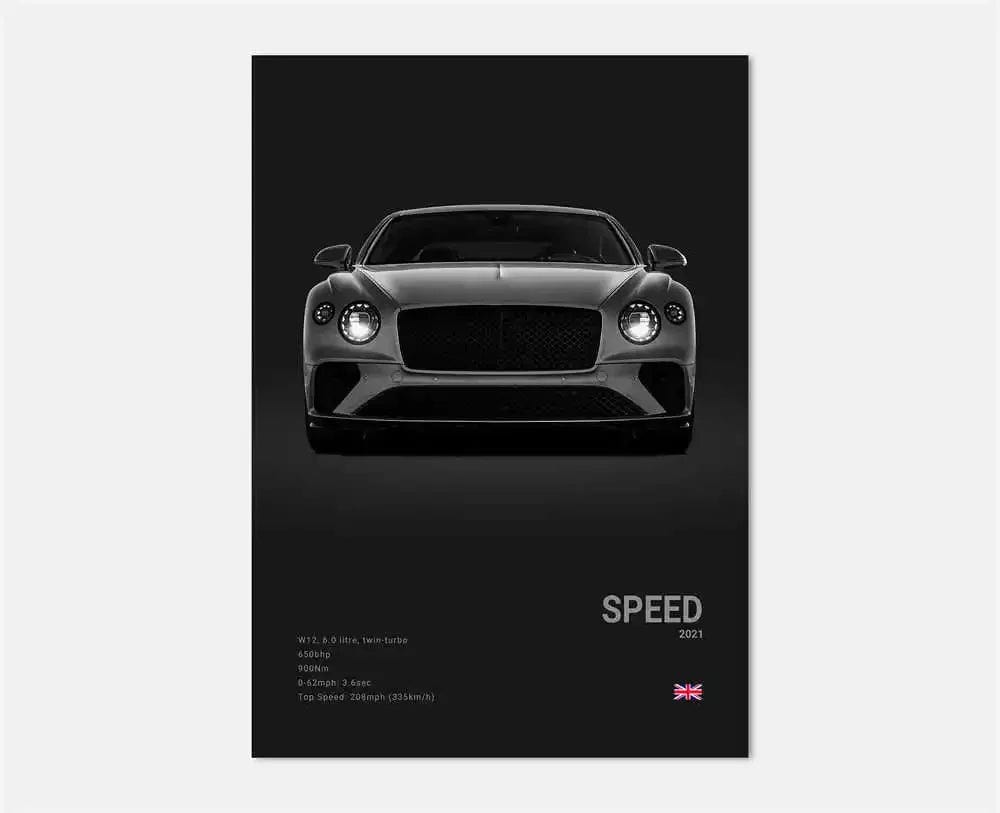 Canvanation 10 / 50x70cm Affiche Voiture De Sport