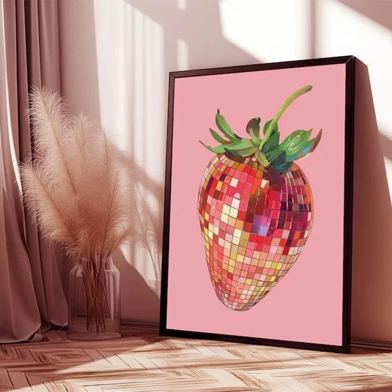 Canvanation Affiche Fruits Retro