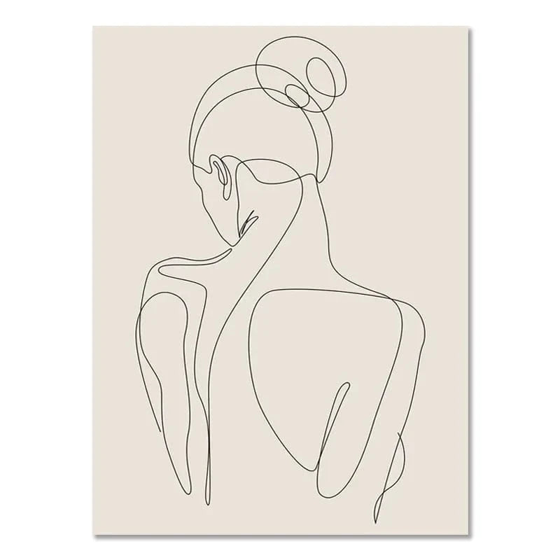 Canvanation 21x30cm / Su12 Affiche Bohème Noir Et Blanc