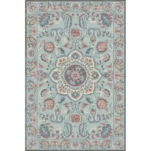 Canvanation Lint-free6 / 80x160cm 31.5x63in Tapis Berbère rectangulaire rétro moderne – Impression 3D, antidérapant & absorbant