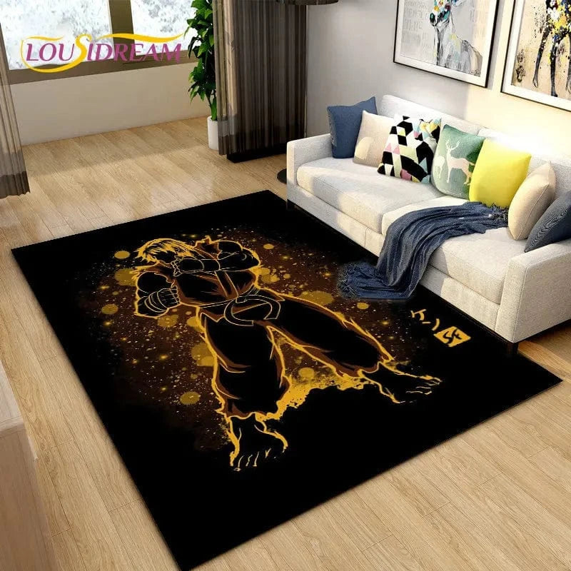 Canvanation Tapis De Chambre - Street Fighter Retro Game Gamer