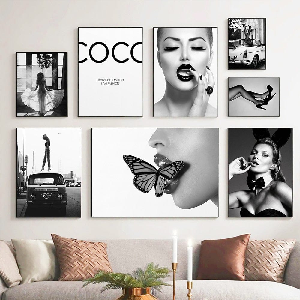 Canvanation Cadre Chanel Deco