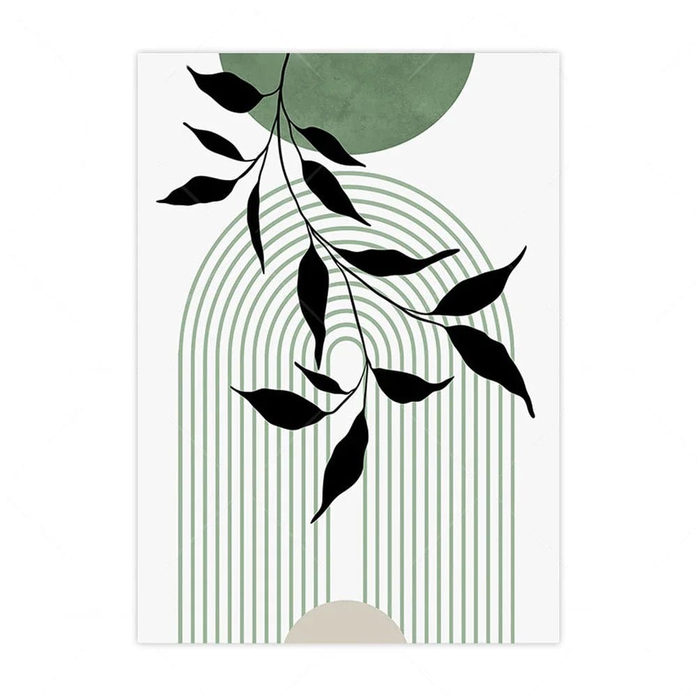 Canvanation PICTURE 1 / 40x60cm Affiche Triptyque Boheme Vert