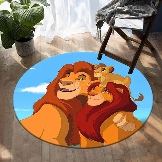 Canvanation Tapis De Chambre Roi Lion