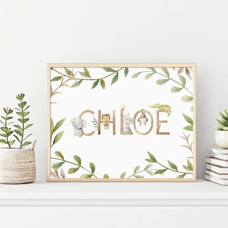 Canvanation Panneau De Chambre De Bébé Personnalisé Cartoon