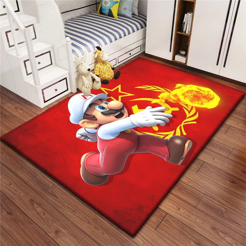 Canvanation Tapis De Chambre - Super Mario Game HD