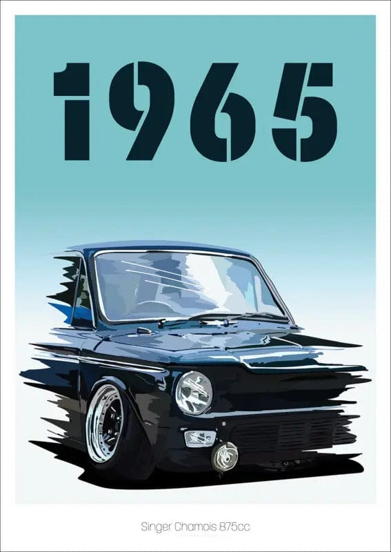 Canvanation 24 / 20x25cm Affiche Voiture Vintage Mustang Golf SS