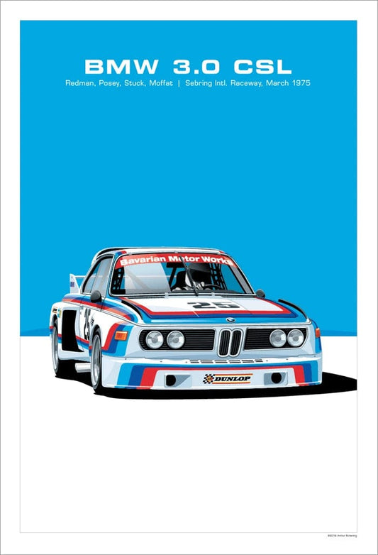 Canvanation 2 / 30x40cm Affiche Retro Voiture GTR