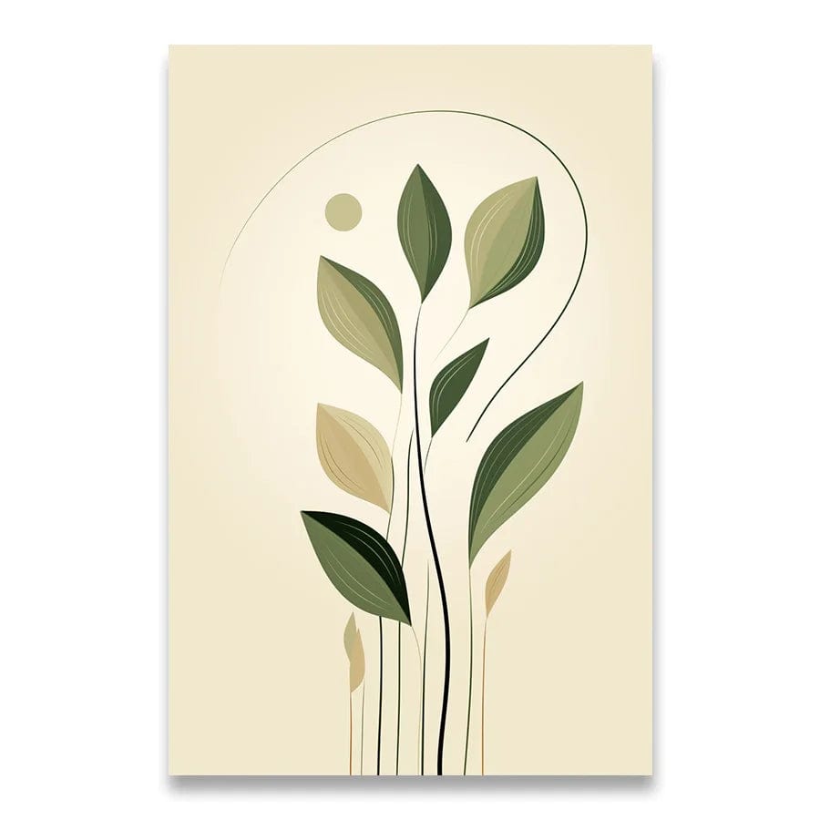 Canvanation 15 / 40x50cm Affiche Minimaliste - Fleurs