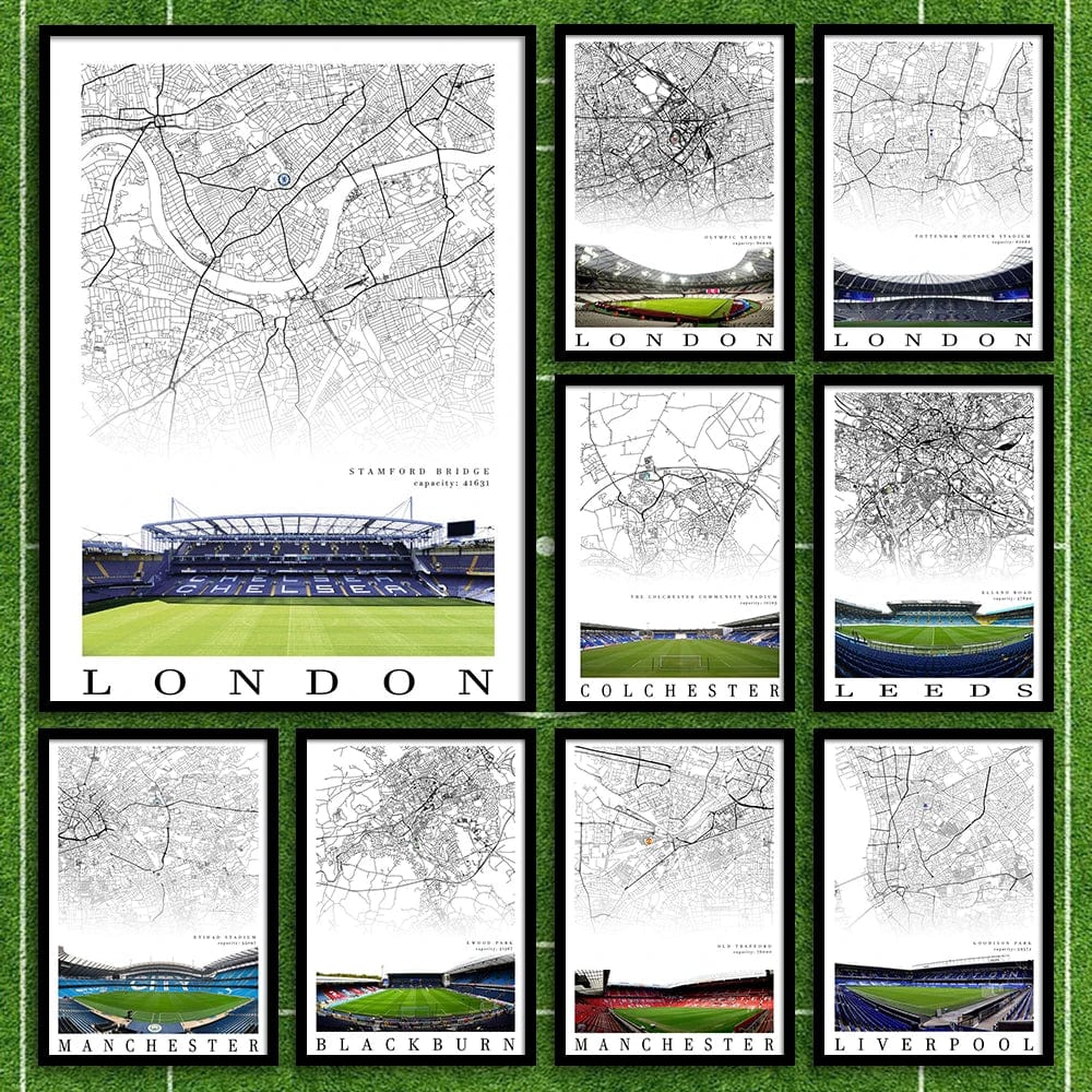 Canvanation Affiche Terrain De Football