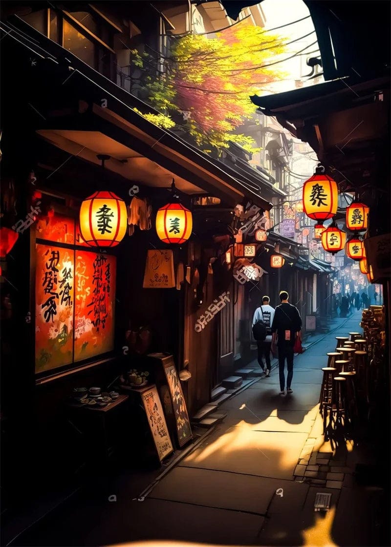 Canvanation 8 / 50x70cm Affiche Pop Art Neon Japon Tokyo Rue