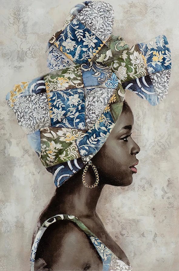 Canvanation PC 20302 / 30x40cm Affiche Portrait Femme Africaine