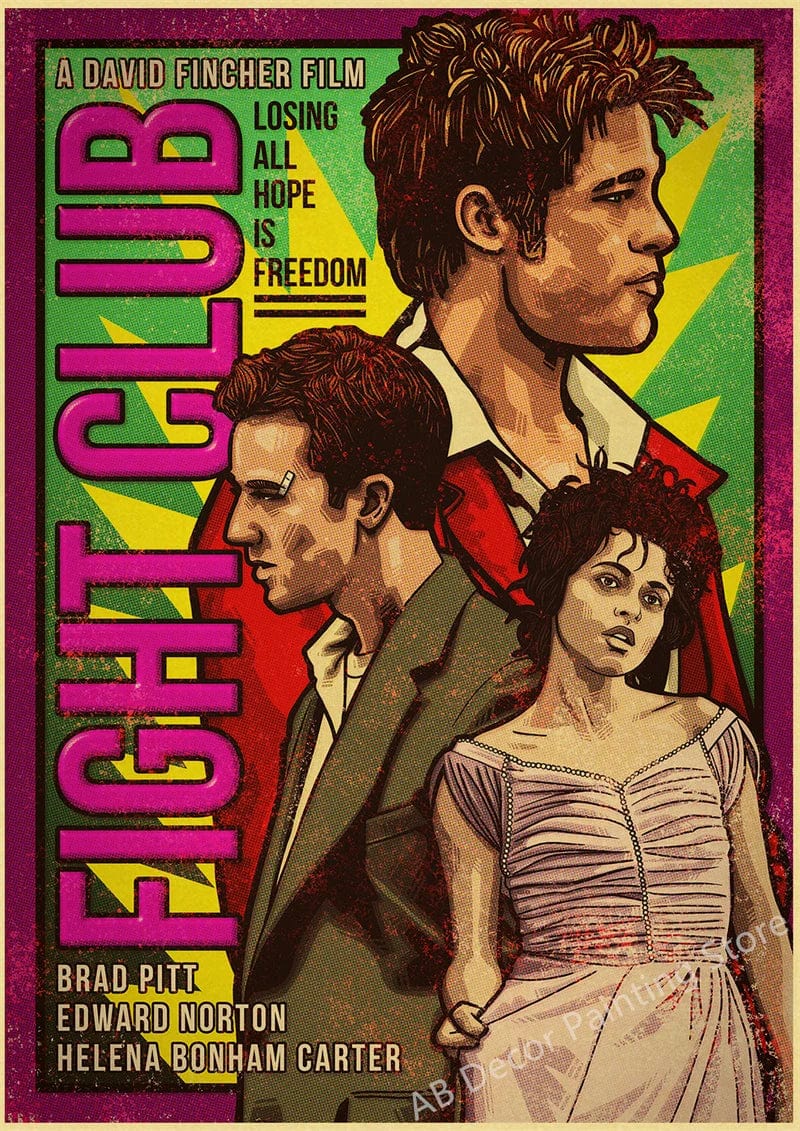Canvanation 27 / 42cmx30cm Poster Film Vintage Fight Club