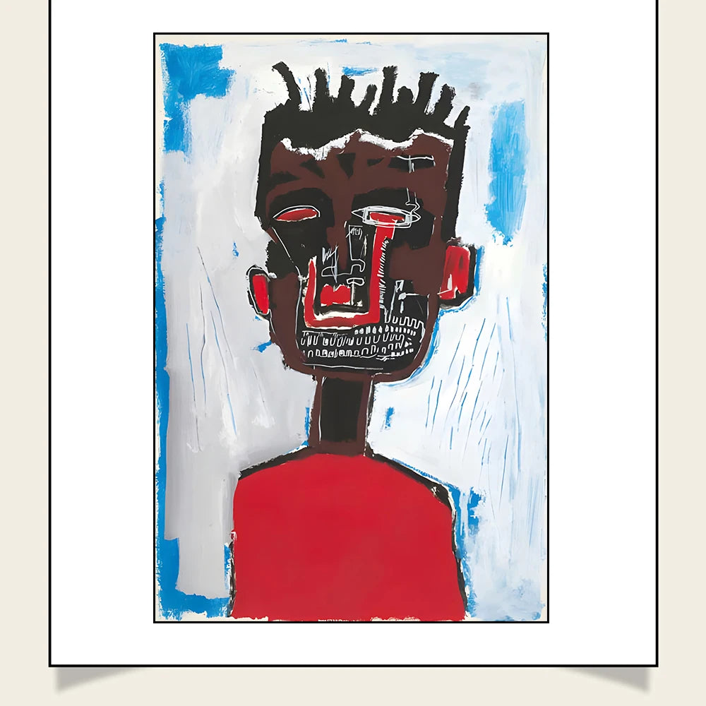 Affiche Art Abstrait Africain