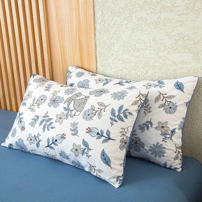 Canvanation Housse De Couette - Nature Imprimé Fleurs