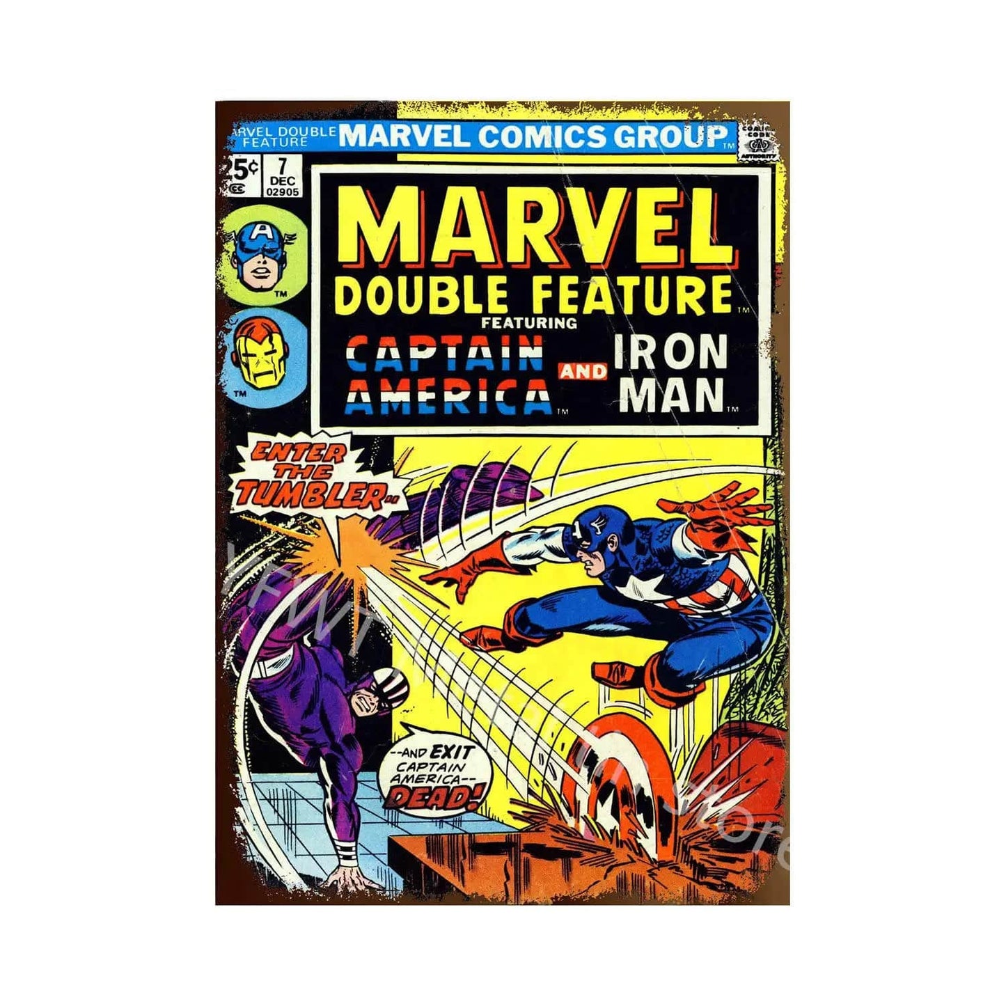 Canvanation JS232-20 / 20x30cm Poster Avengers Vintage
