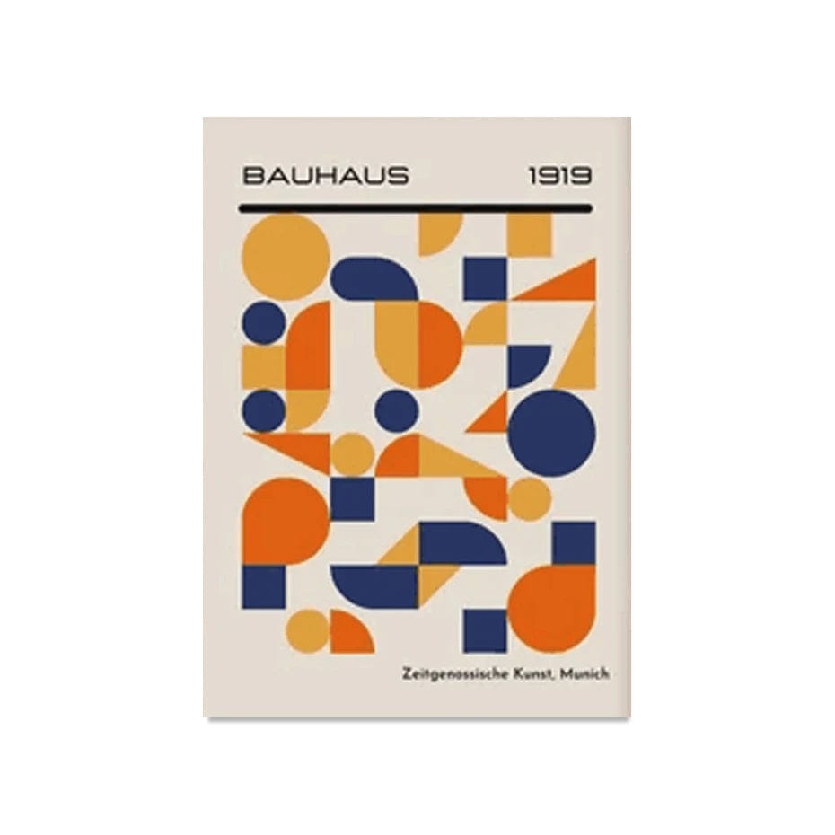 Canvanation E / 20x30cm Affiche Bauhaus Moderne Salon