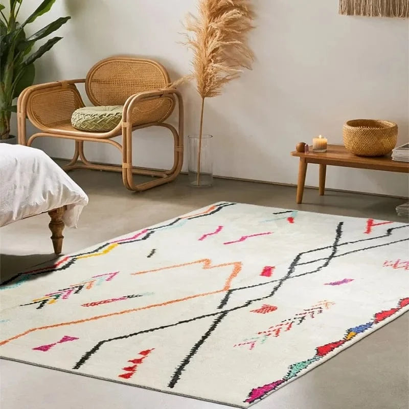 Canvanation Tapis De Chambre - Motif Abstrait