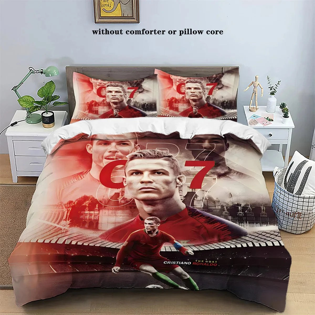 Canvanation Housse De Couette - Foot Christiano Ronaldo