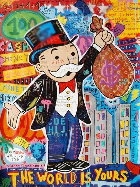 Canvanation G / 30x40cm Affiche Pop Art Graffiti Street Art