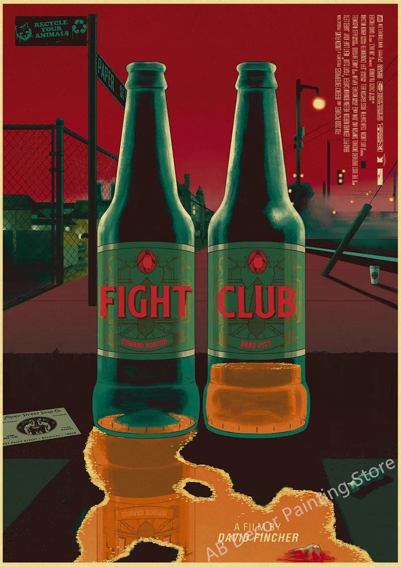 Canvanation 15 / 42cmx30cm Poster Film Vintage Fight Club