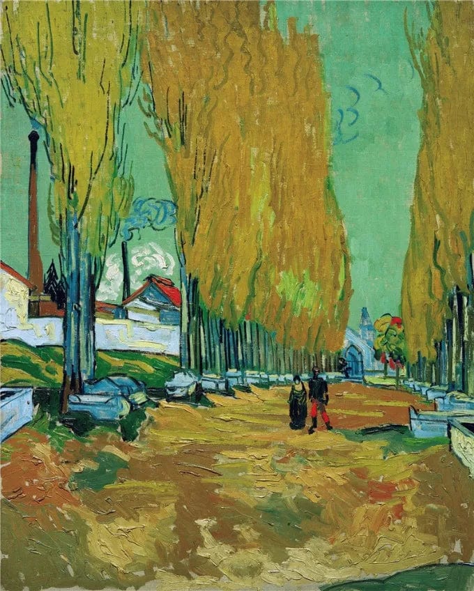Canvanation VG198 / 30x40cm Affiche Van Gogh Peinture Abstraite Moderne