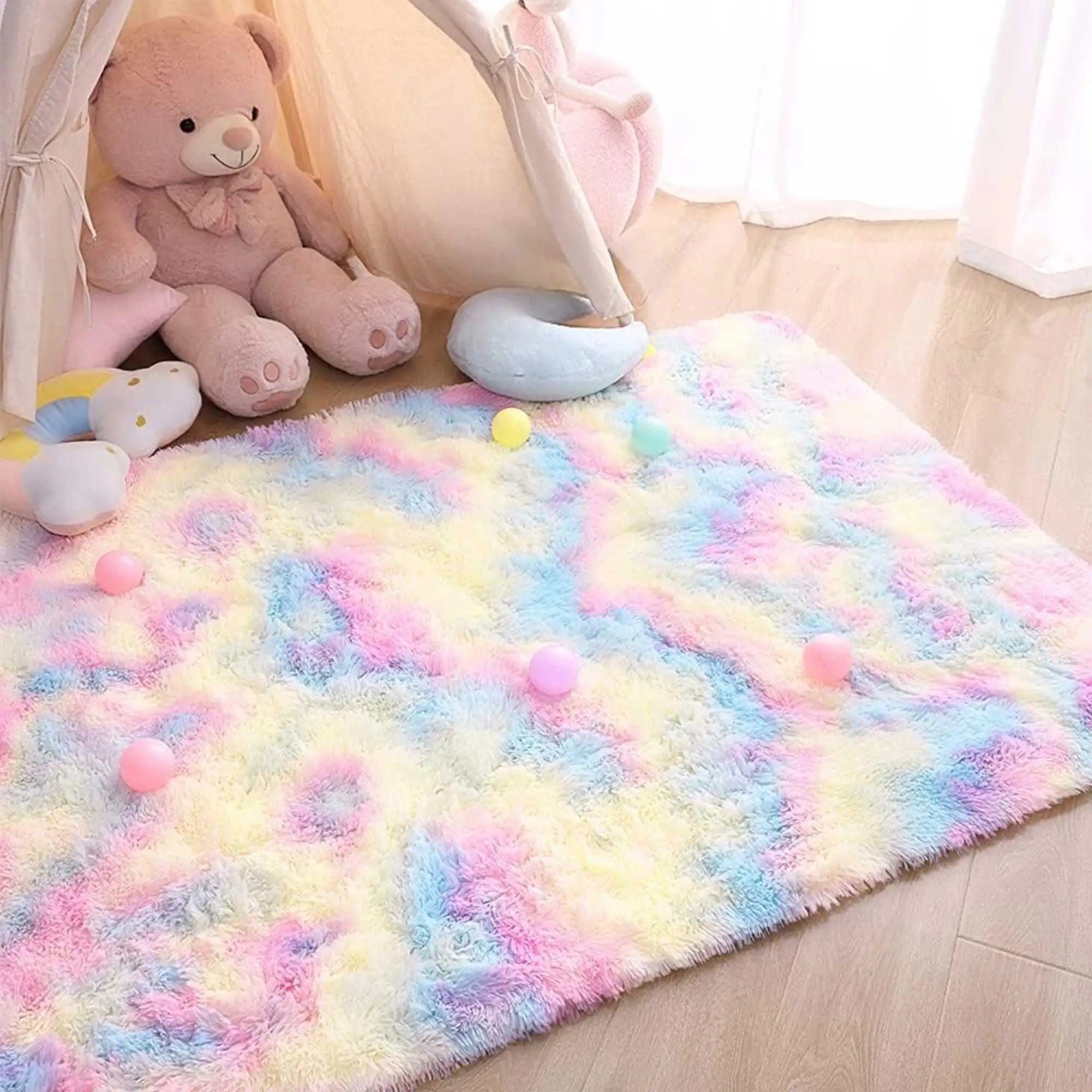 Canvanation Rainbow / 50x80cm Tapis De Chambre - Rainbow