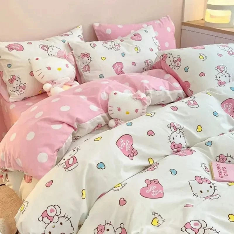 Canvanation Housse De Couette - Hello Kitty