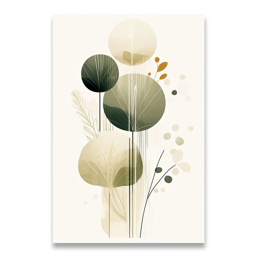 Canvanation 24 / 20x30cm Affiche Minimaliste - Fleurs