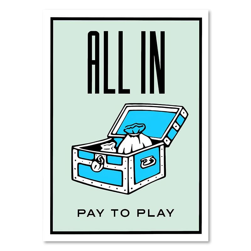 Canvanation 21x30cm / TM0002-06 Affiche Monopoly Motivation