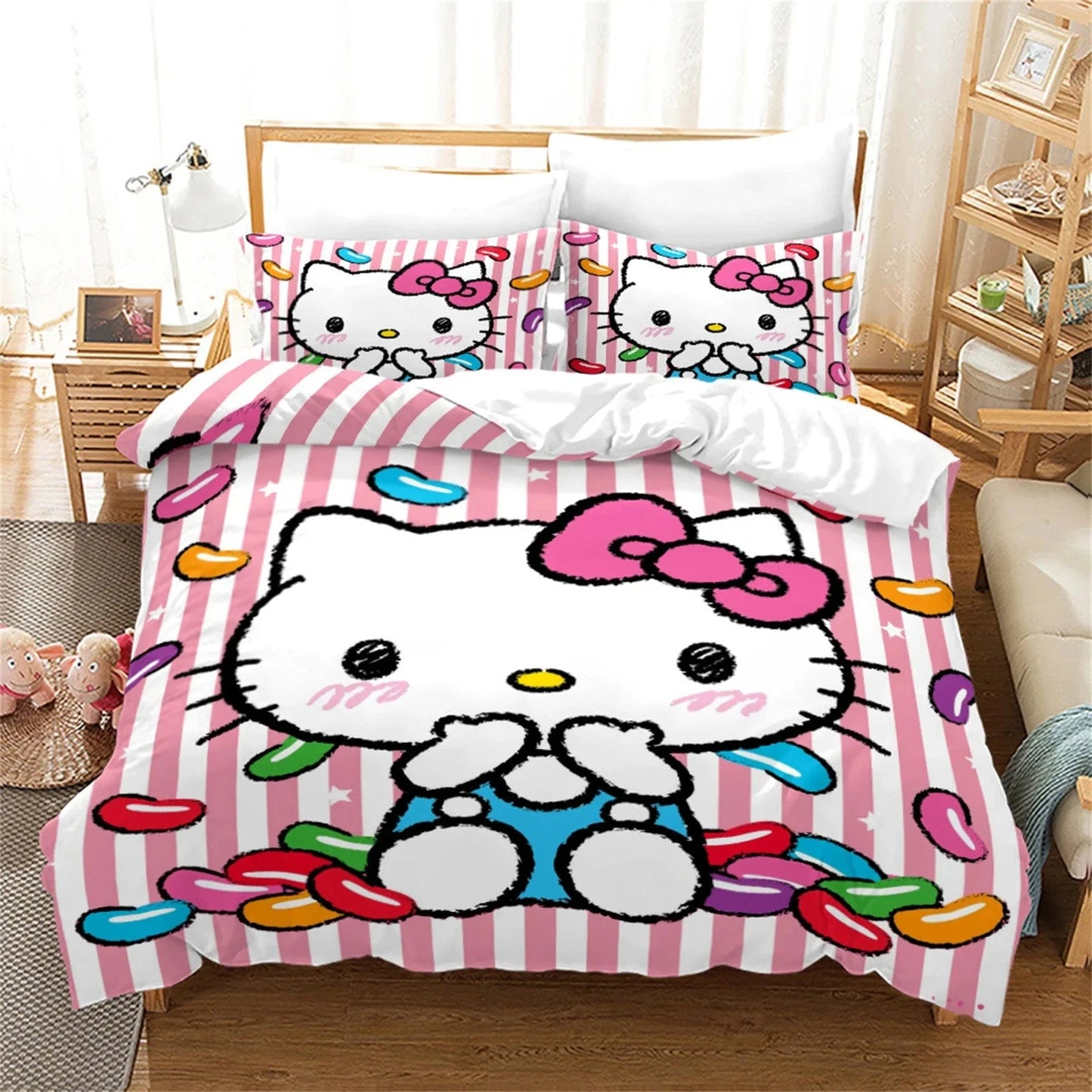 Canvanation Housse De Couette - Hello Kitty