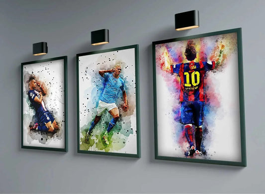 Canvanation Affiche Joueur De Foot