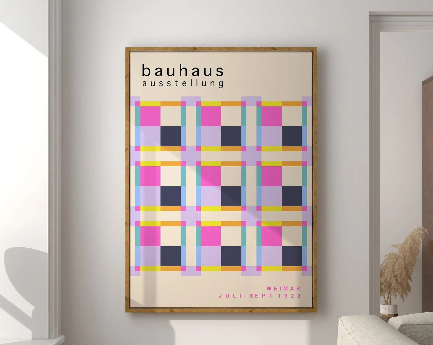 Canvanation 29 / 20x30cm Affiche Moderne Salon Bauhaus