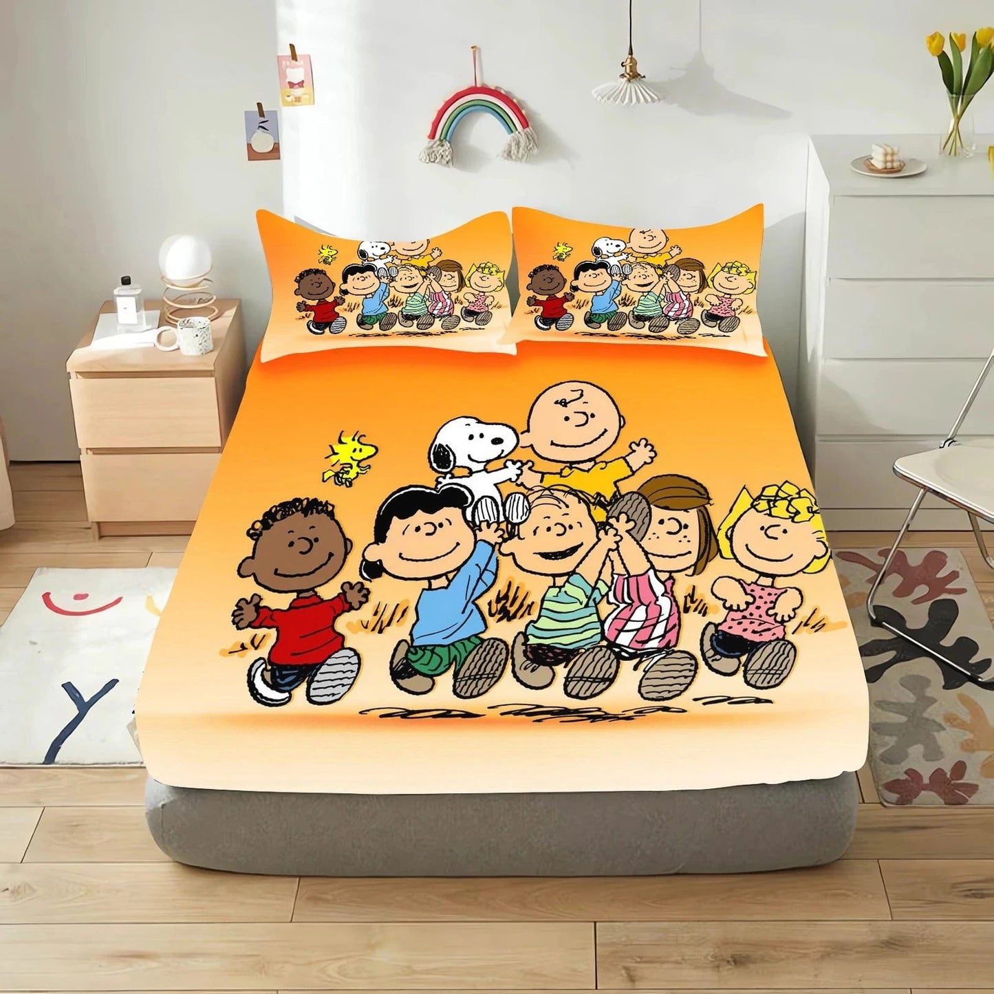 Canvanation 9 / 193x203x30cm Housse De Couette - Snoopy