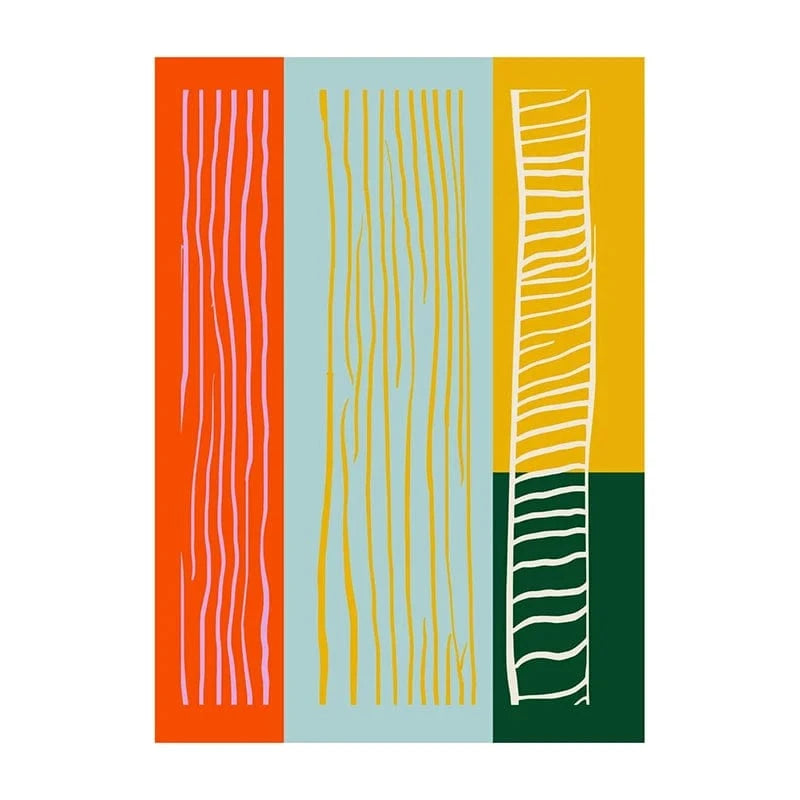 Canvanation Q0023-1 / 40X50cm Affiche Abstrait Japonais