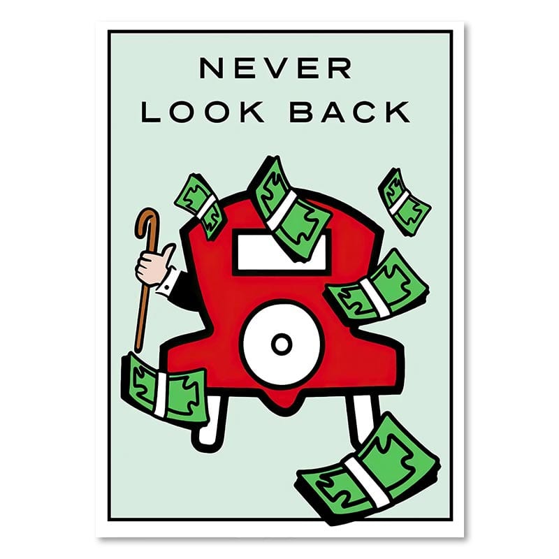 Canvanation 21x30cm / TM0002-14 Monopoly Affiche Motivation