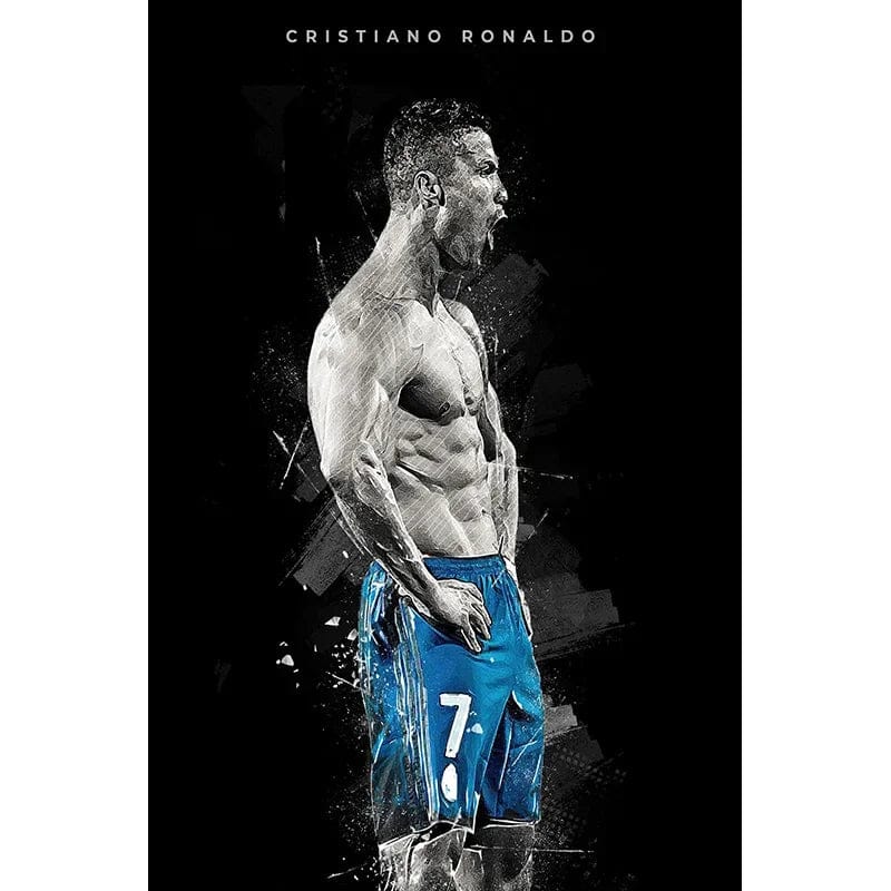 Canvanation A / 50x70 cm Affiche Football CR7