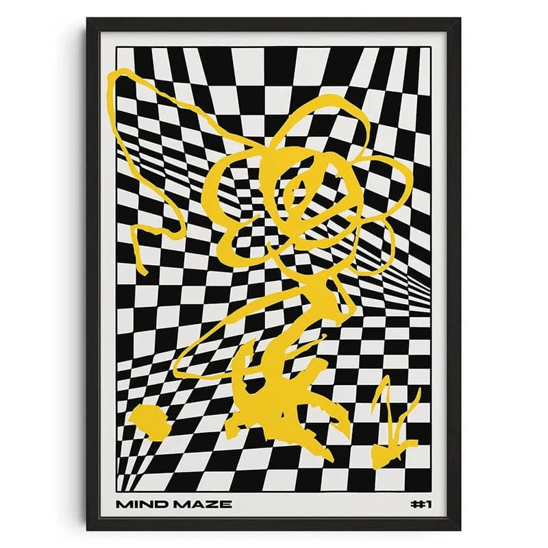 Canvanation F0067-6 / 50X70cm Affiche Vintage Abstrait Classic