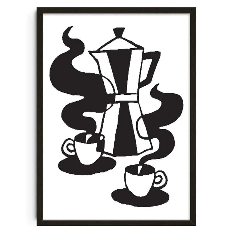 Canvanation F0067-29 / 50X70cm Affiche Vintage Abstrait Classic