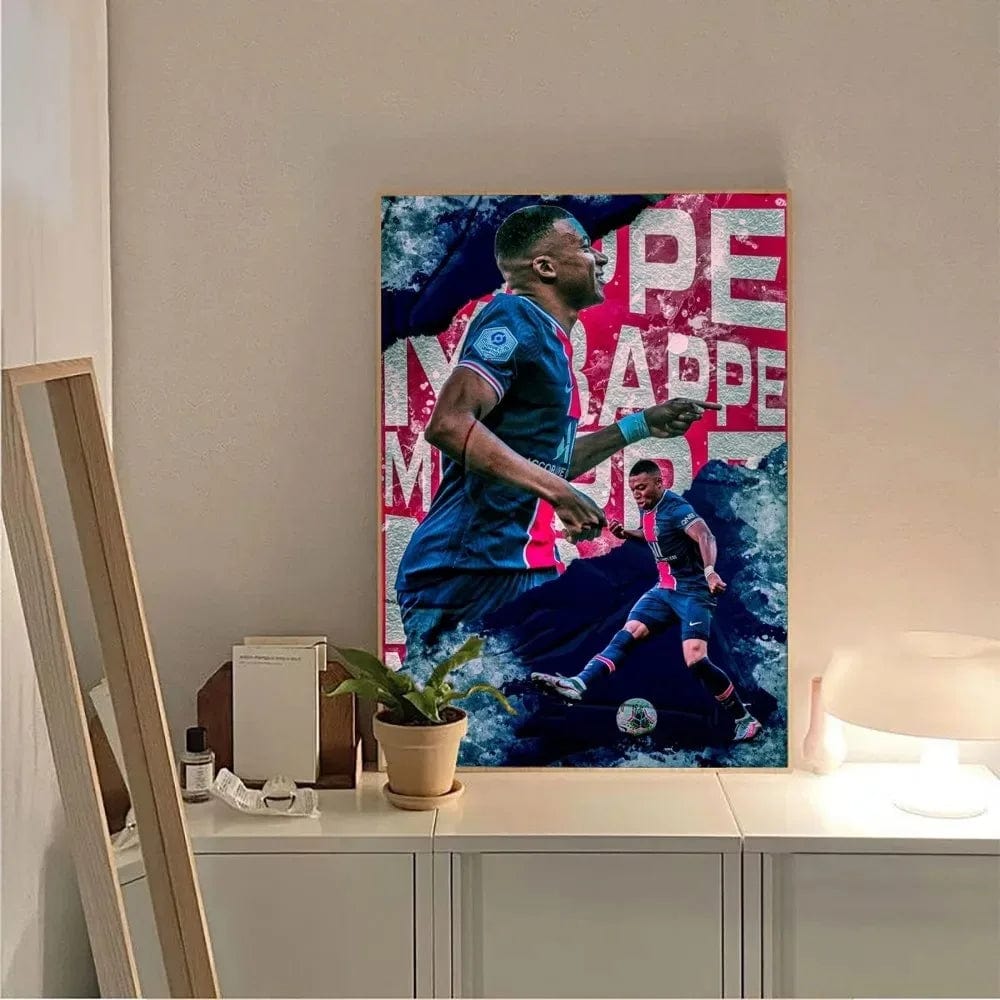 Canvanation 5 / 20x30cm Affiche Kylian Football Mbappé