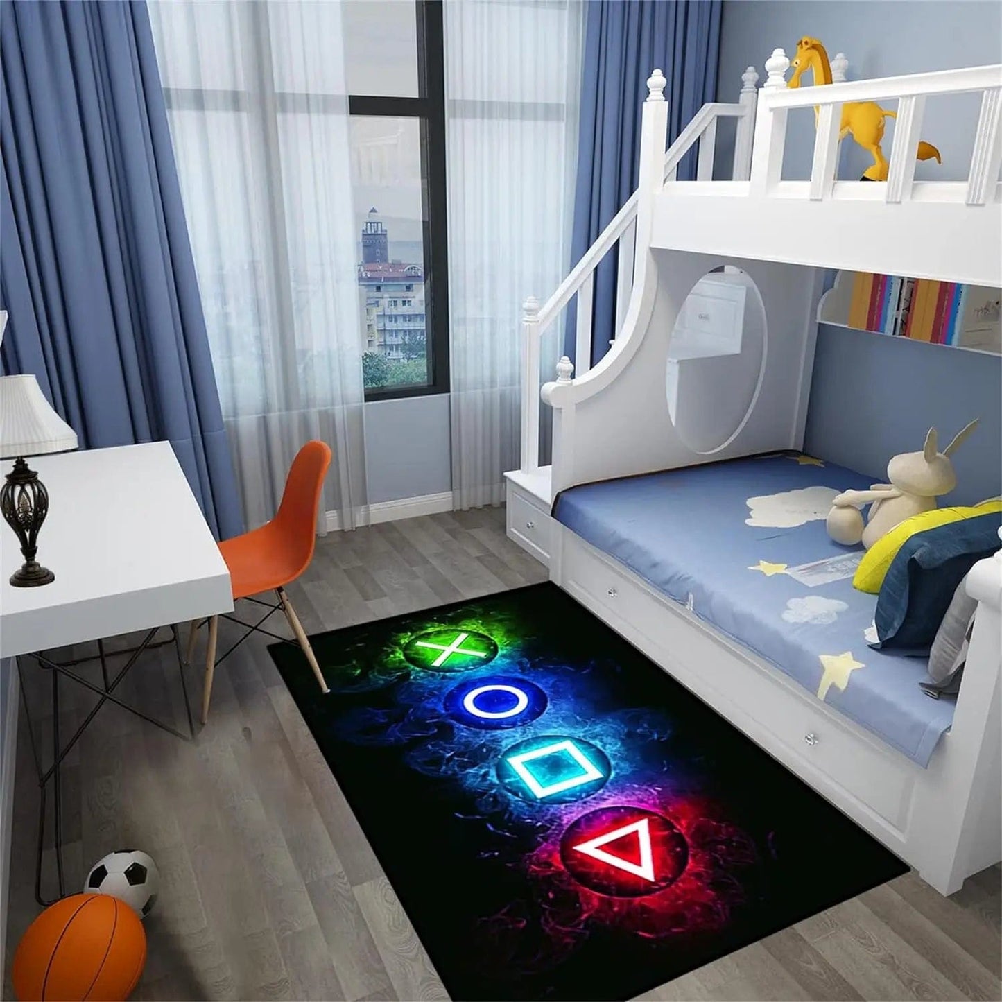 Canvanation Tapis De Chambre Gamer Manette