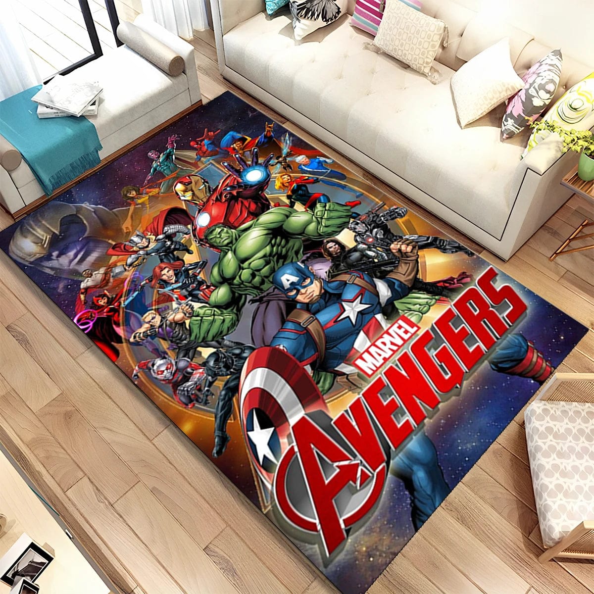 Canvanation 6 / 80x120cm(31x47in) Tapis Chambre Spider Man Marvel HD