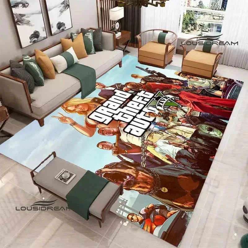 Canvanation 19 / 120x160cm Tapis de Chambre GTA