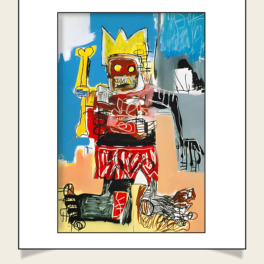Affiche Art Abstrait Africain