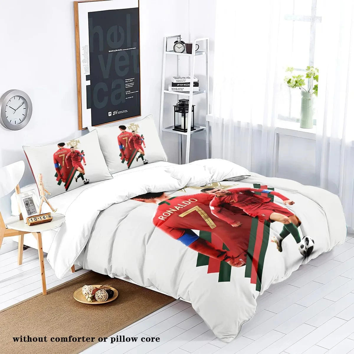 Canvanation Housse De Couette - Foot Christiano Ronaldo