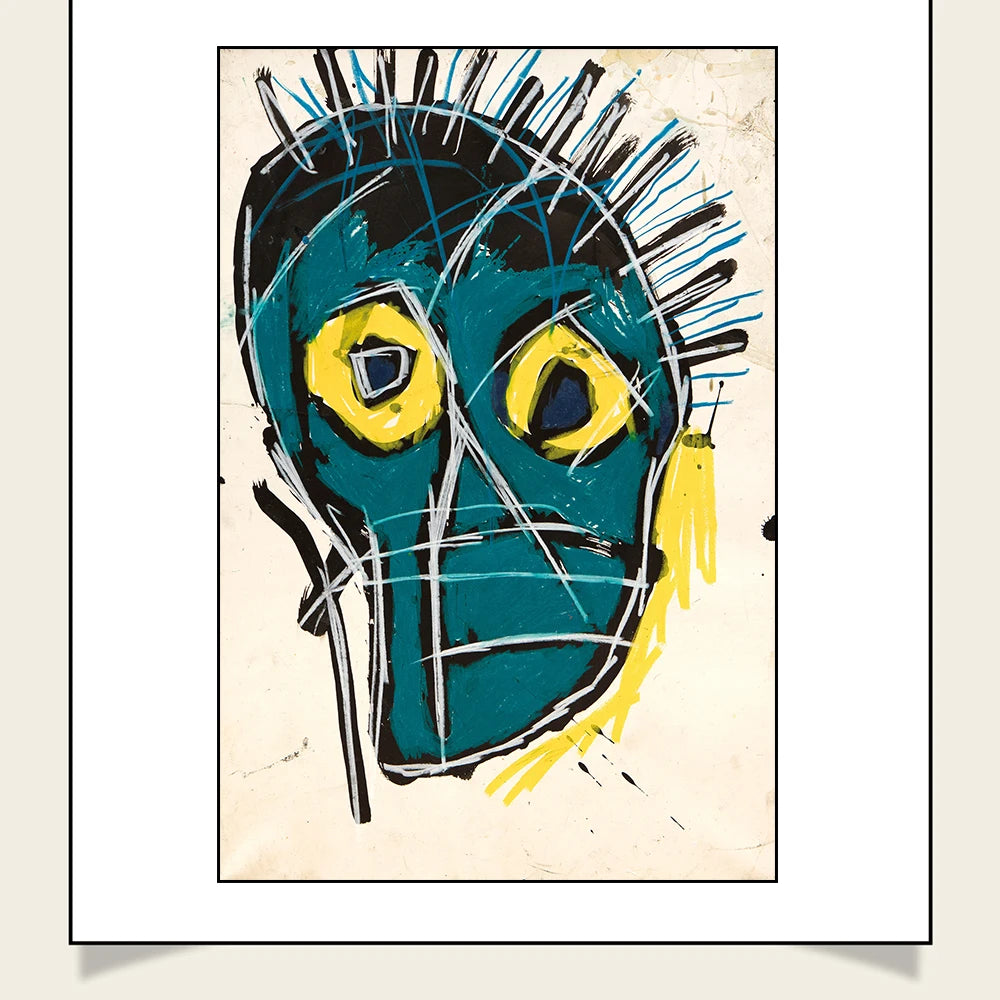 Affiche Art Abstrait Africain