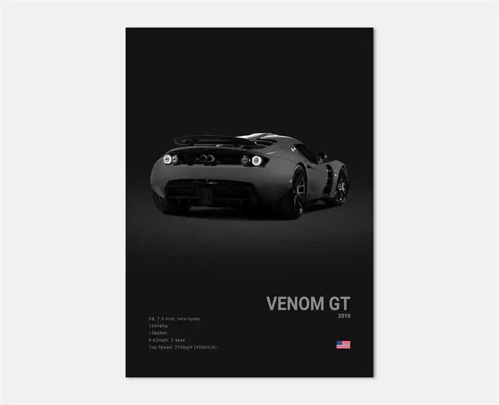 Canvanation 11 / 50x70cm Affiche Voiture De Sport