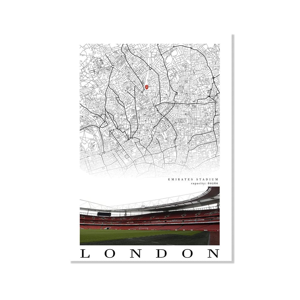 Canvanation DJ9824-18 / 20X30cm No Frame Affiche Terrain De Football