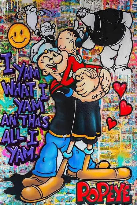 Canvanation PF 11602 / 60X90cm Sans Cadre Poster Popeye